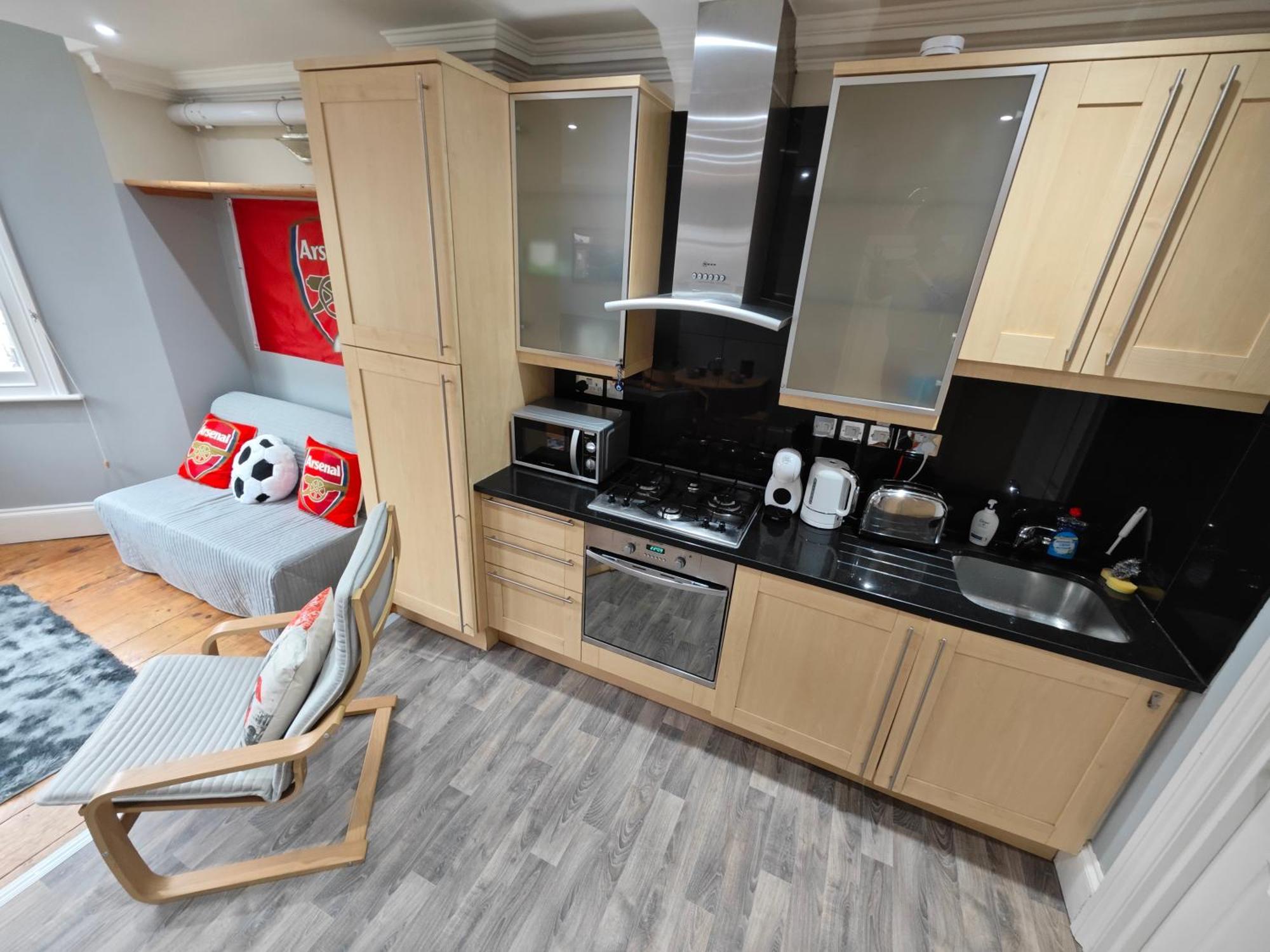 Lovely 1 Bedroom Flat In Finsbury Park/Emirates Stadium Londra Exterior foto